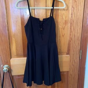 NWT Urban Outfitters Black Skater Dress